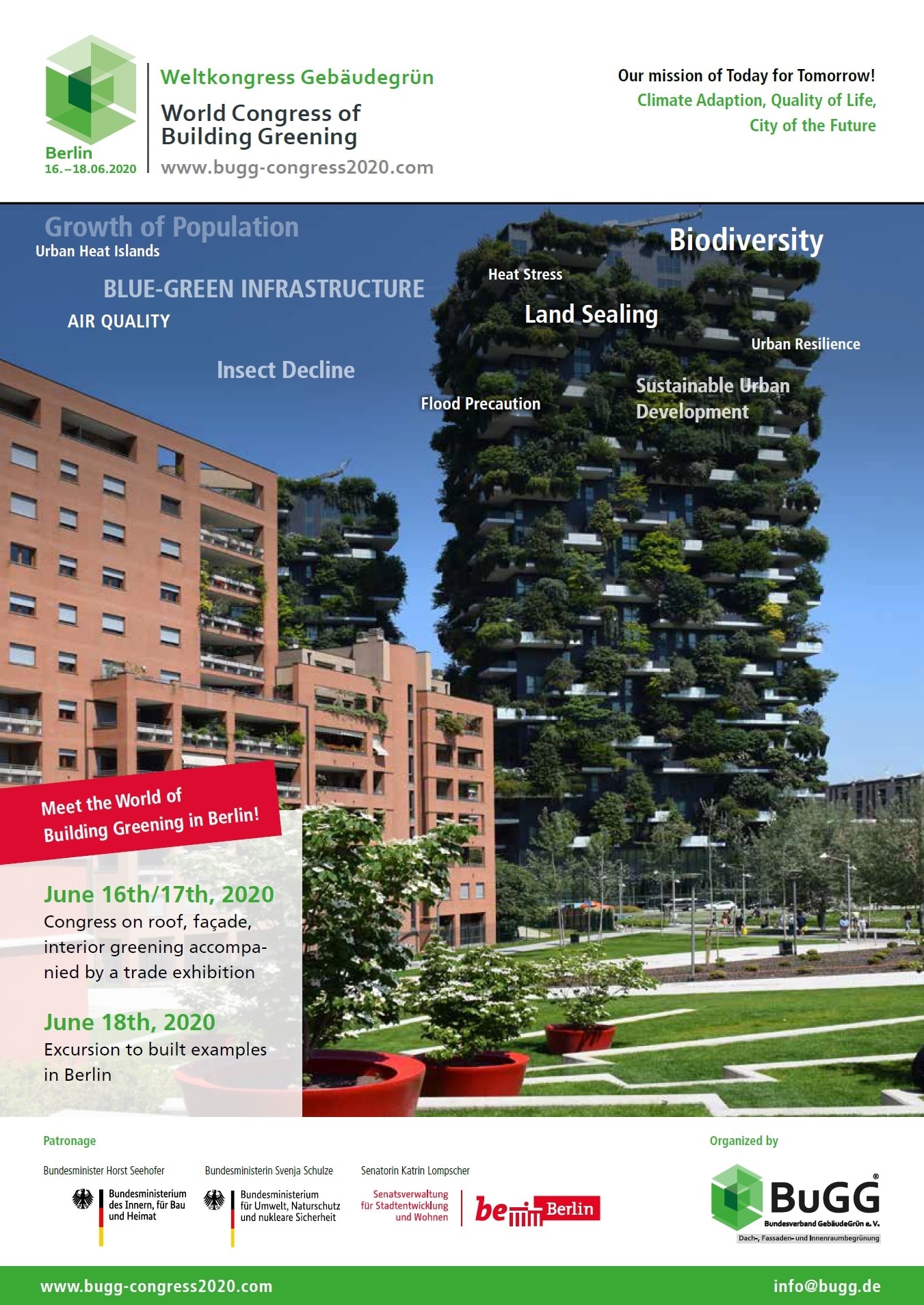 Berlin - World Congress of Building Greening 2020
